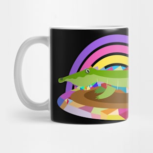 Big Crocodile with style WPAP Mug